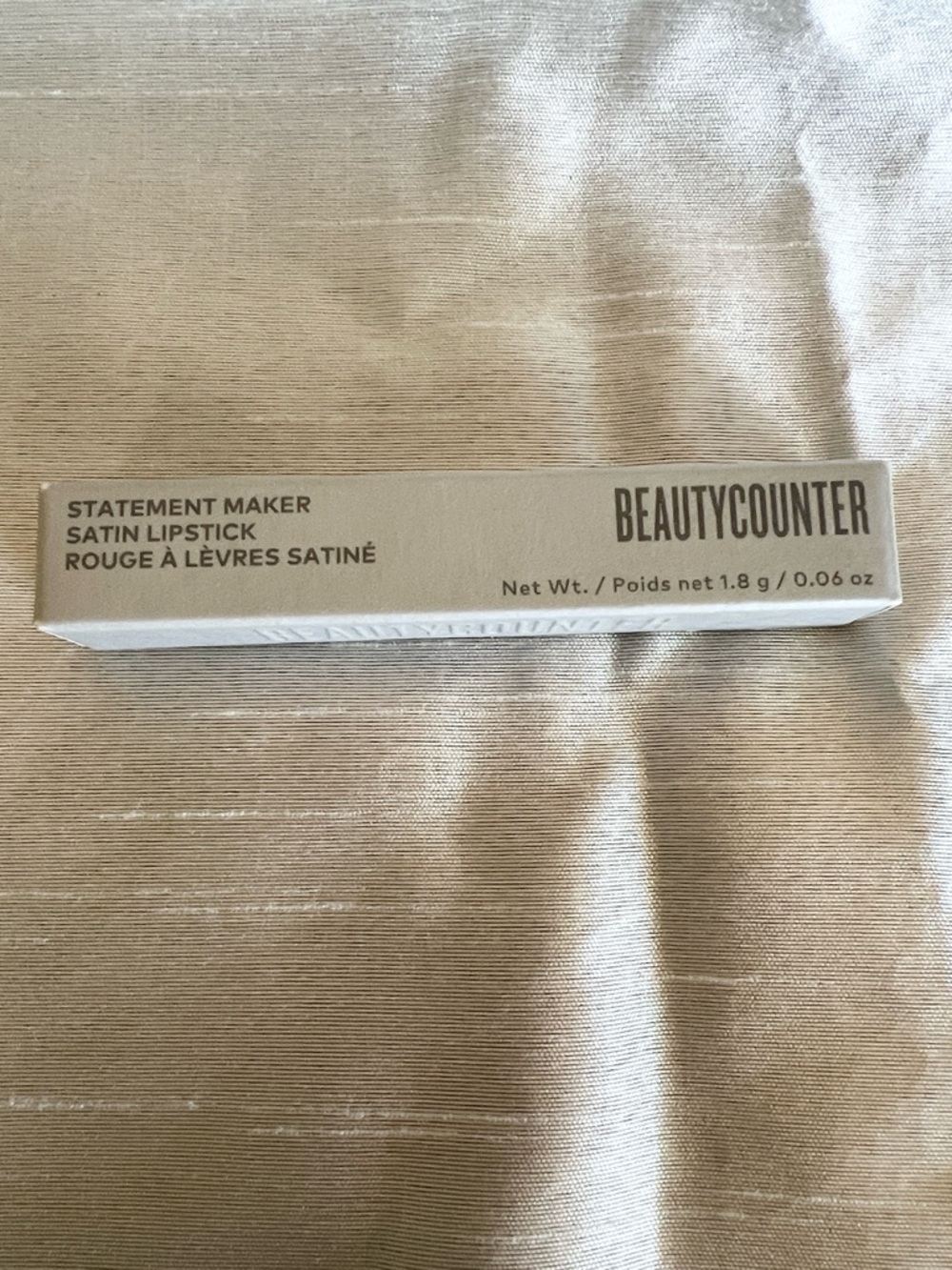 beautycounter Statement Maker Satin Lipstick — Savvy